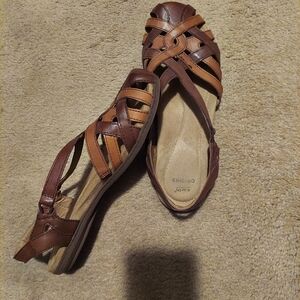 Earth origins like new karache soft leather sandals